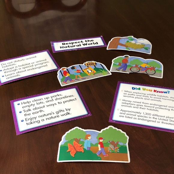 Educational Earth Care bulletin board Set - Picture 7 of 9